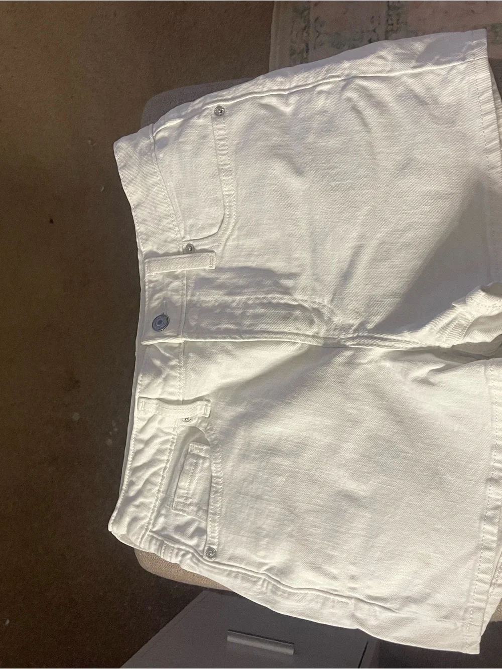 Old Navy White Denim Shorts